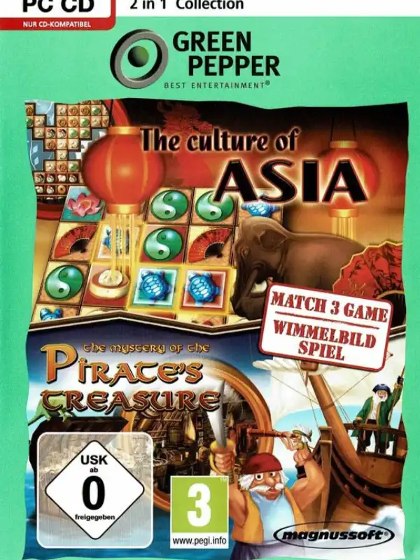 2 in 1 Collection: Culture of Asia + The Mystery of Pirates Treasure cover