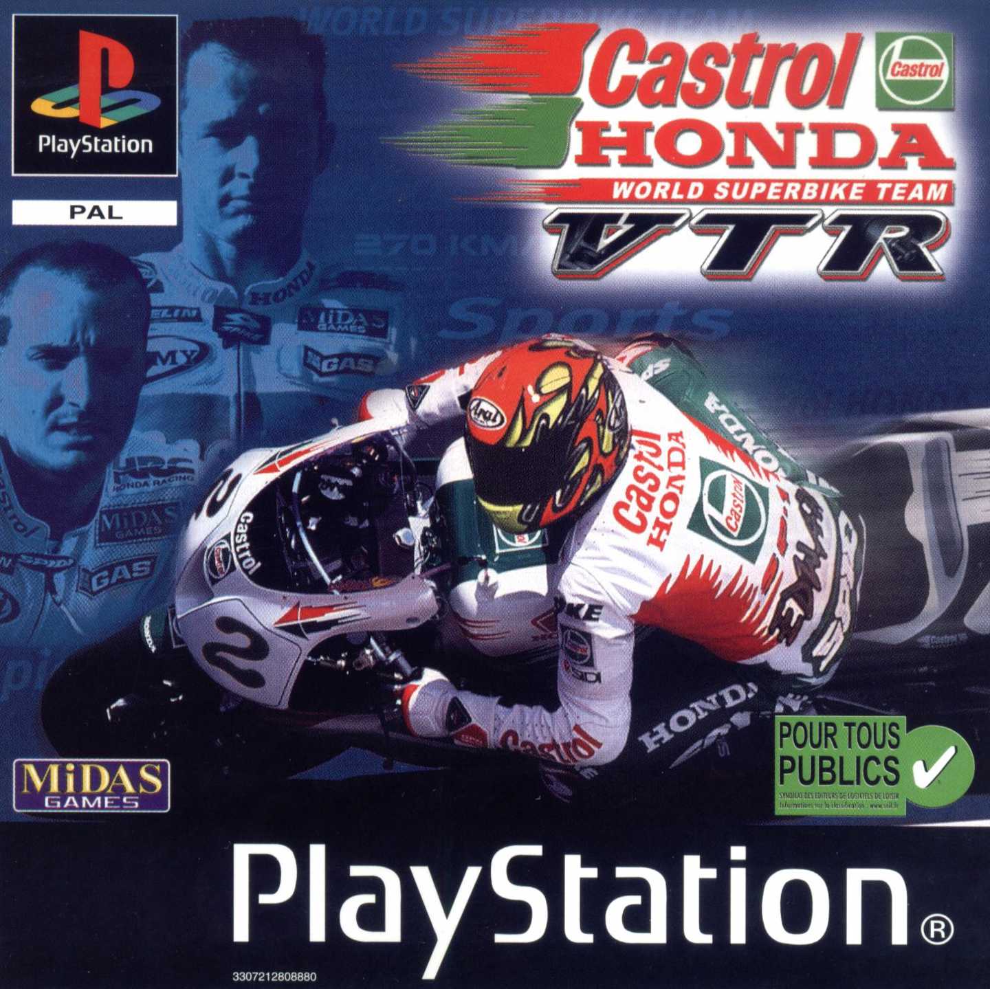 Castrol Honda VTR cover