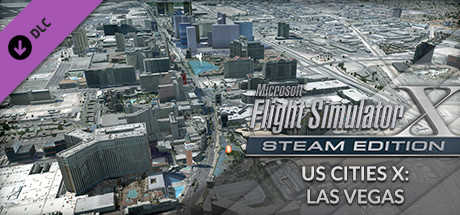 Microsoft Flight Simulator X: Steam Edition - US Cities X: Las Vegas cover
