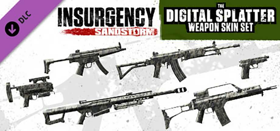 Insurgency: Sandstorm - Digital Splatter Weapon Skin Set cover