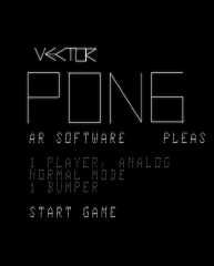 Vector Pong cover
