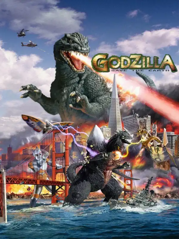 Godzilla: Save the Earth cover