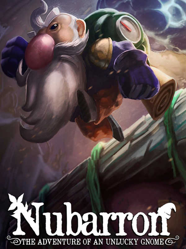 Nubarron: The adventure of an unlucky gnome cover