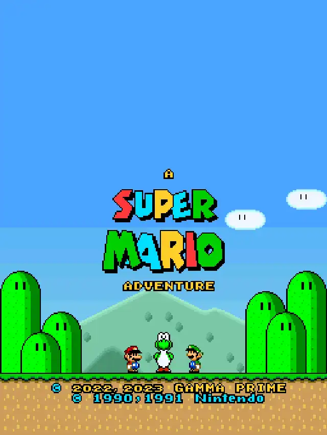A Super Mario Adventure cover