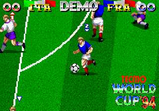 Tecmo World Cup '94 cover