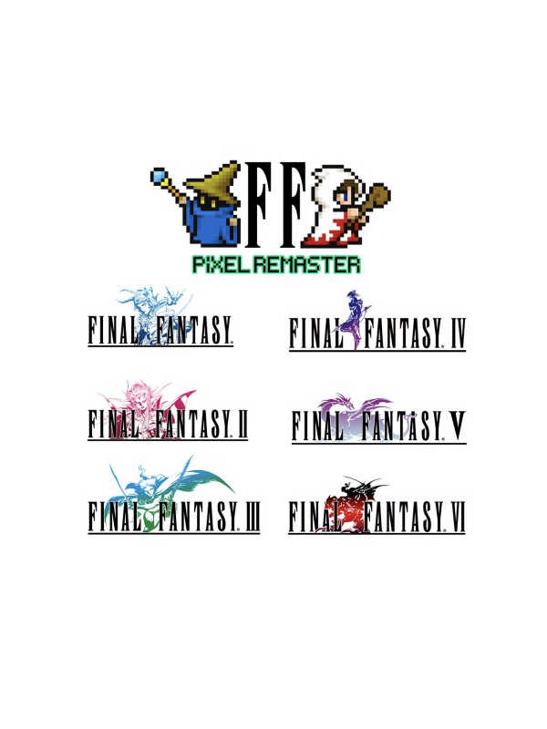 Final Fantasy I-VI Bundle cover