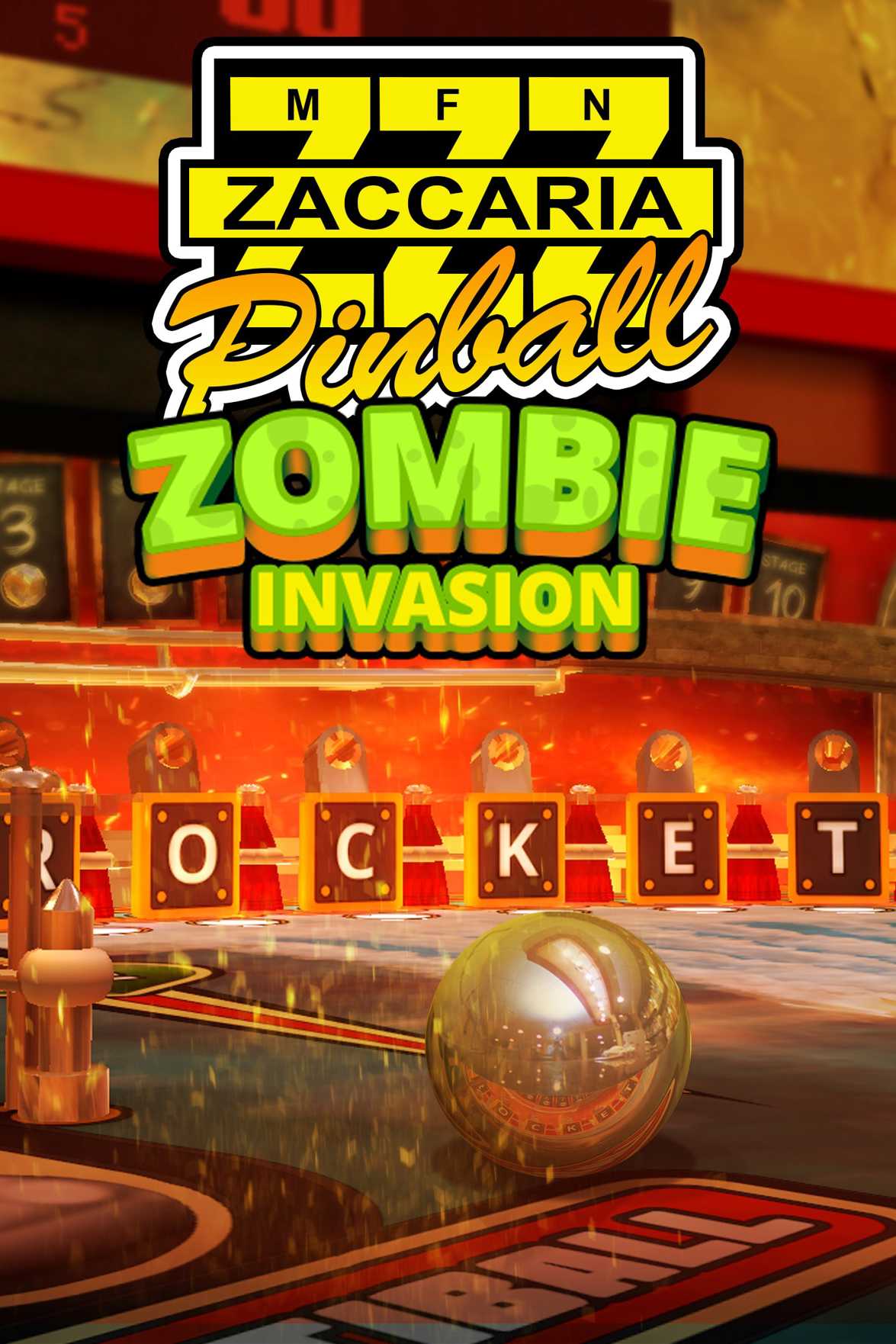 Zaccaria Pinball: Zombie Invasion cover