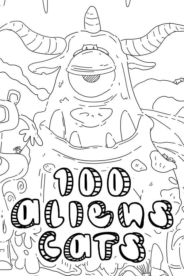 100 Aliens Cats cover