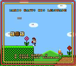 Mario Wants His Lemonade cover