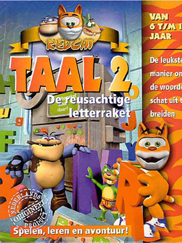 RedCat: De Reusachtige Letterraket cover