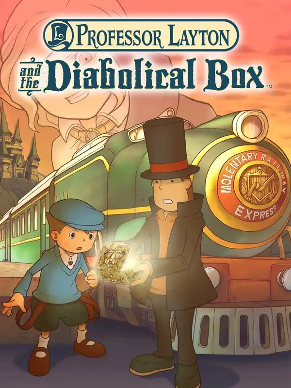 Professor Layton and the Diabolical Box cover