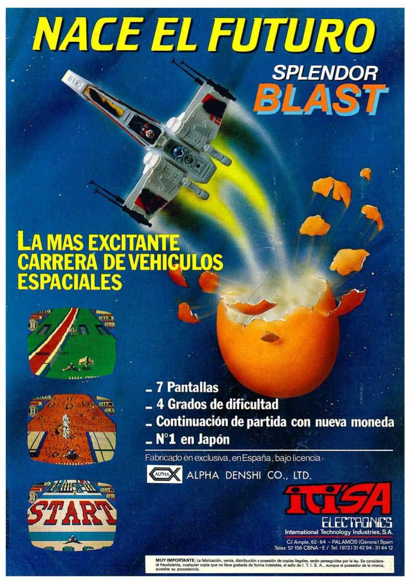 Splendor Blast cover