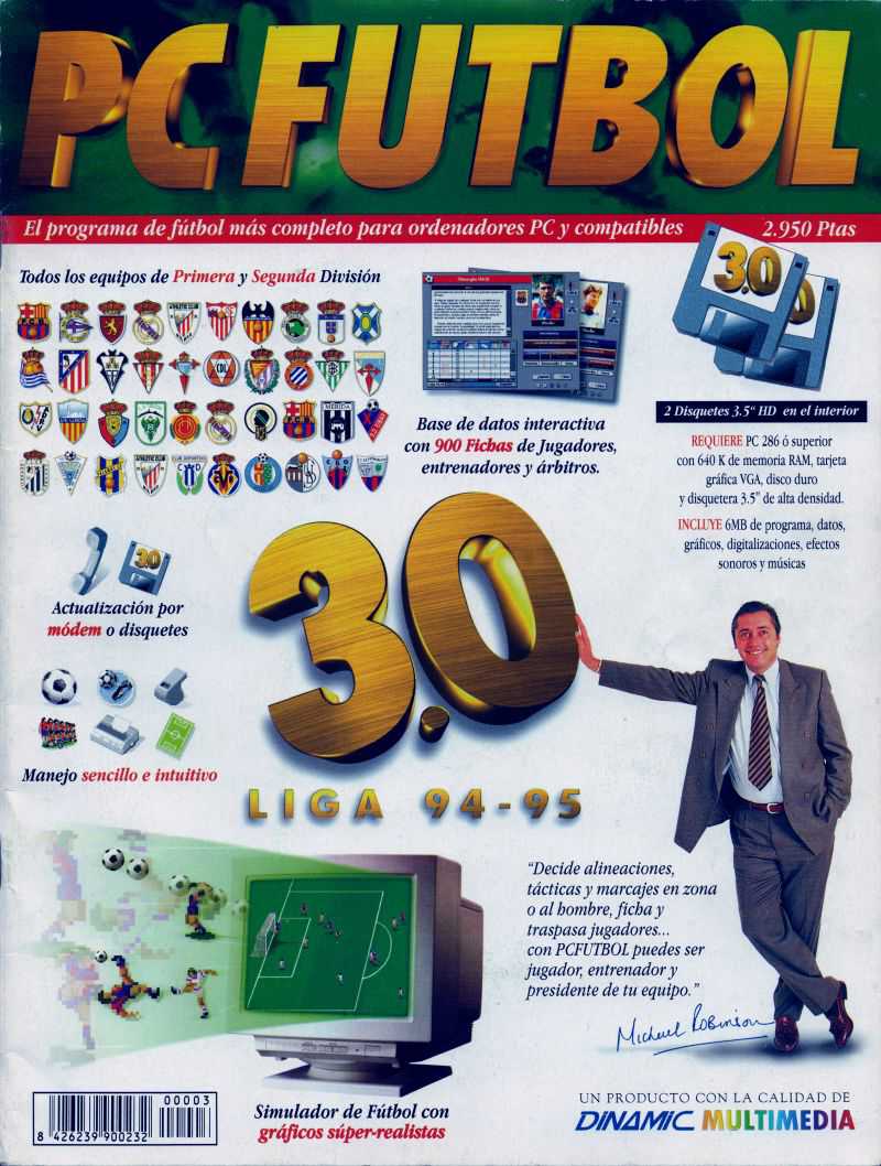 PC Fútbol 3.0 cover