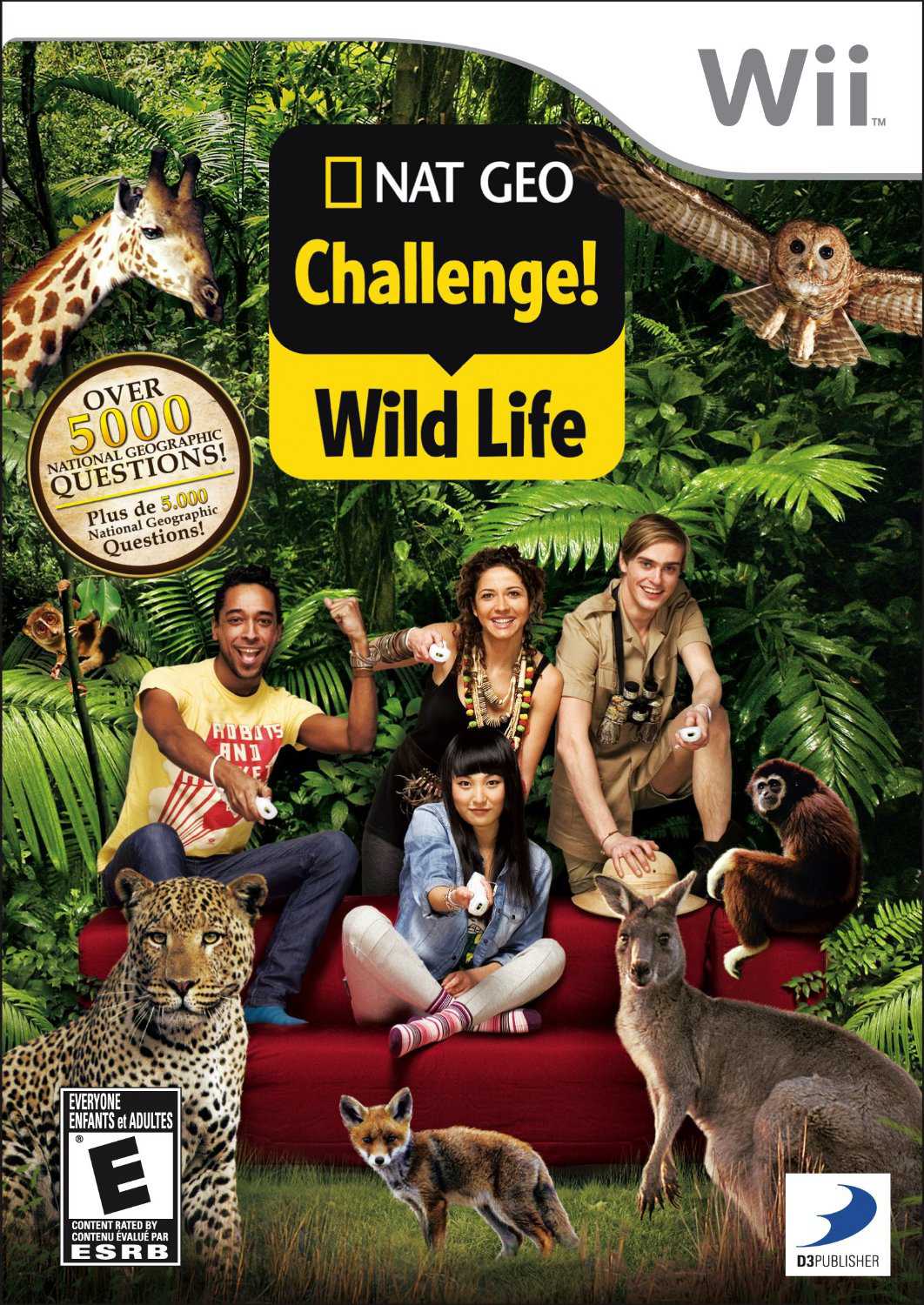 Nat Geo Challenge! Wild Life cover