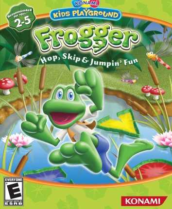 Konami Kids Playground: Frogger Hop, Skip & Jumpin' Fun cover