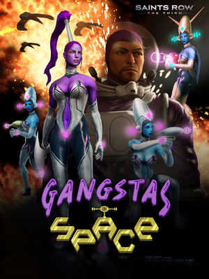 Saints Row: The Third - Gangstas in Space cover
