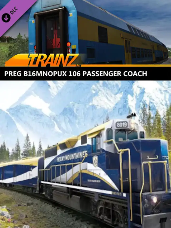 Trainz Railroad Simulator 2019: PREG B16mnopux 106 cover