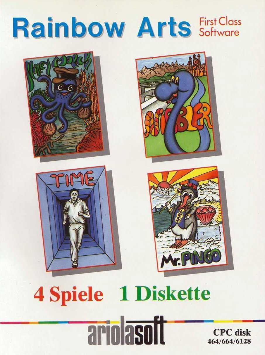 4 Spiele 1 Diskette cover