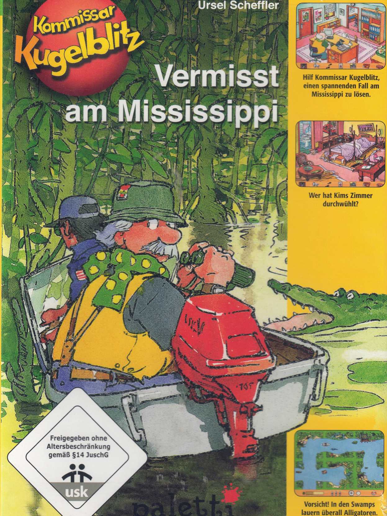 Kommissar Kugelblitz: Vermisst am Mississippi cover
