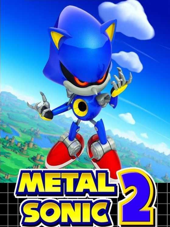 Metal Sonic in Sonic the Hedgehog 2 cover