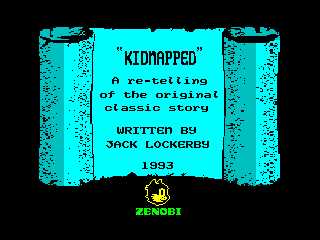 Kidnapped cover