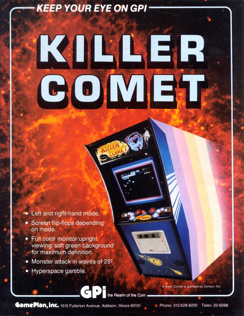 Killer Comet cover