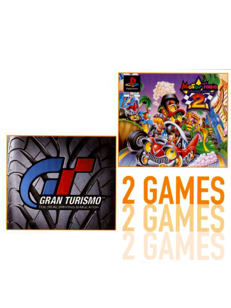 Gran Turismo / Motor Toon Grand Prix 2 Double Pack cover