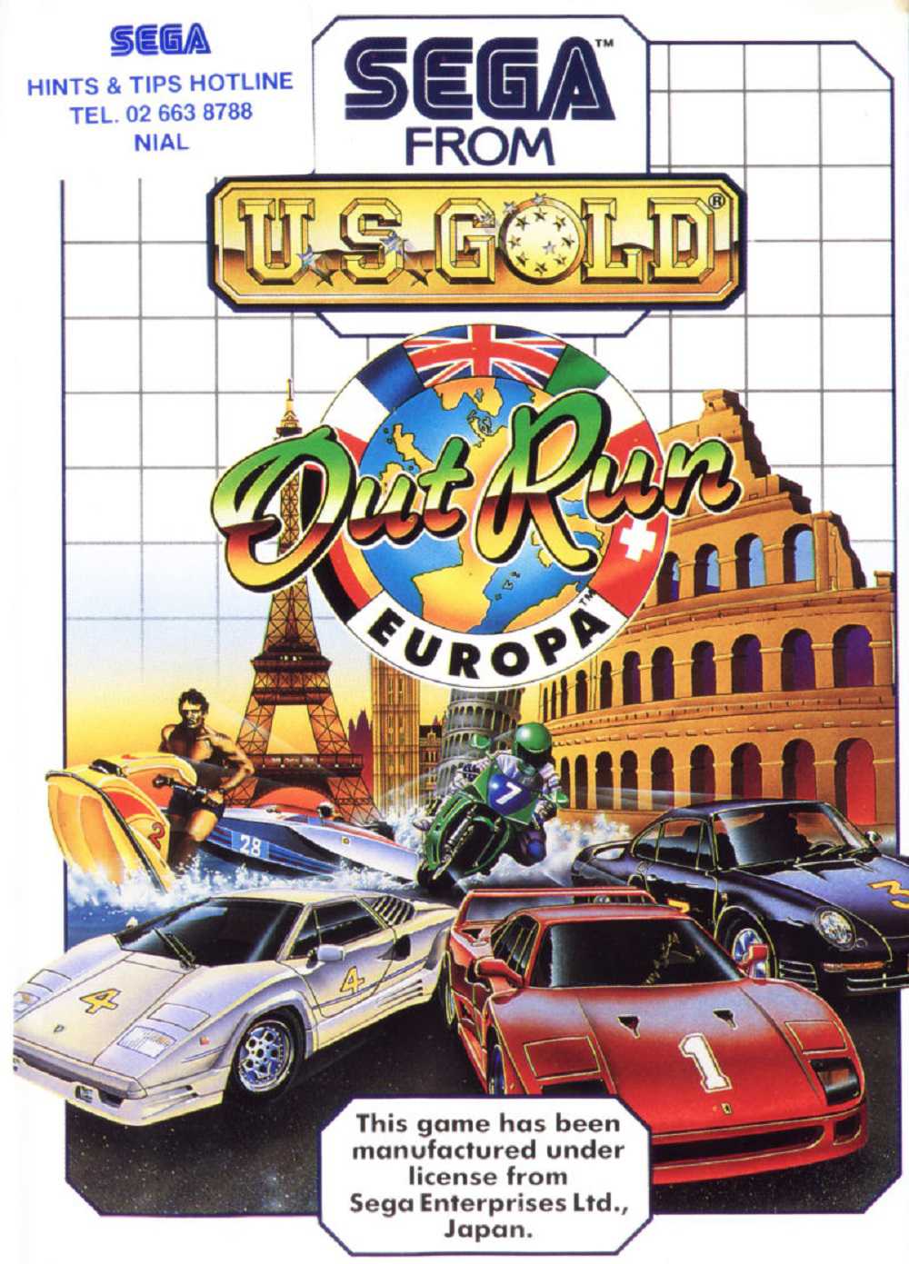 OutRun Europa cover