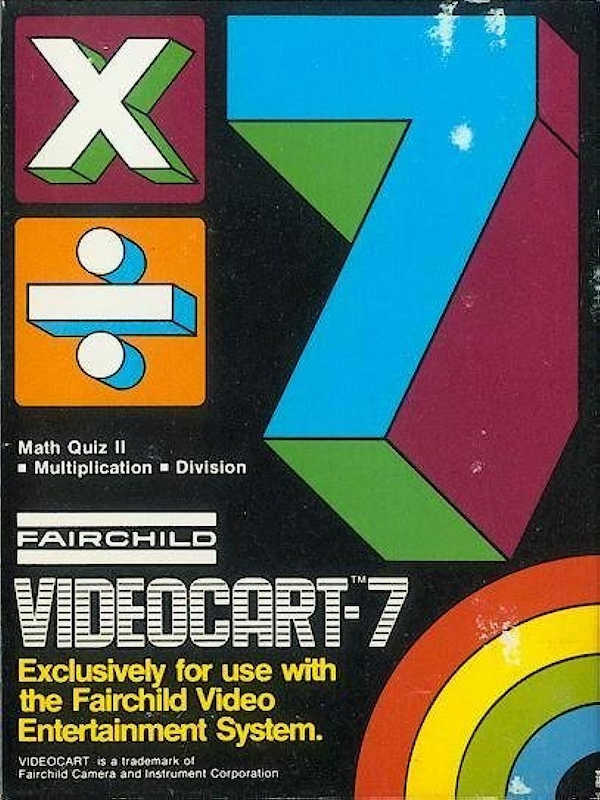 Videocart-7: Math Quiz II - Multiplication & Division cover