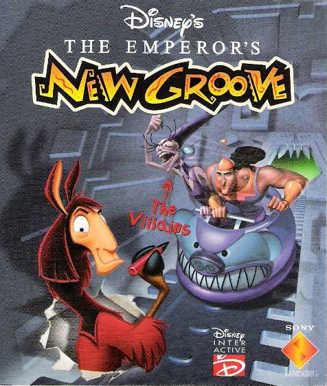 Disney's The Emperor's New Groove cover
