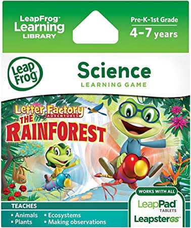 Letter Factory Adventures: The Rainforest cover