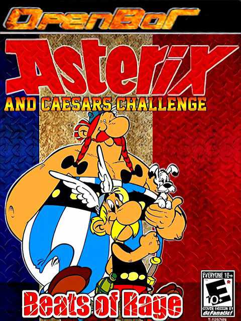 Asterix and Caesar's Challenge cover