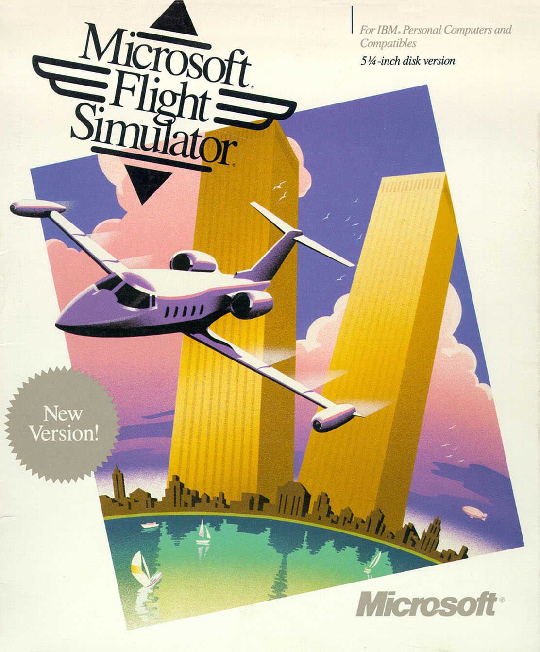 Microsoft Flight Simulator 3.0 cover