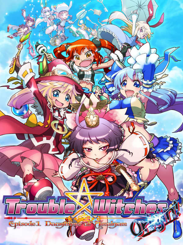 Trouble Witches Origin: Episode1 Daughters of Amalgam cover