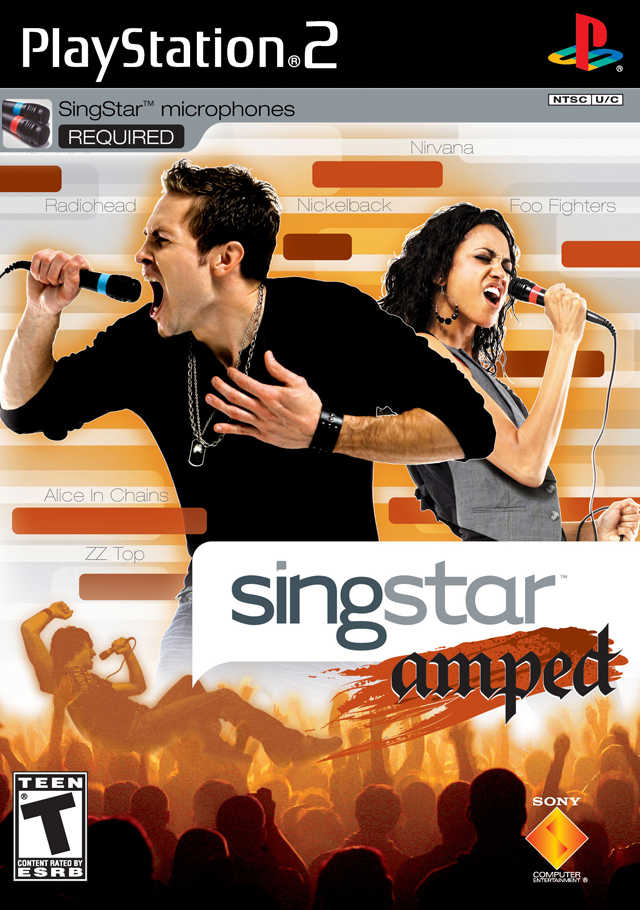 SingStar: Amped cover