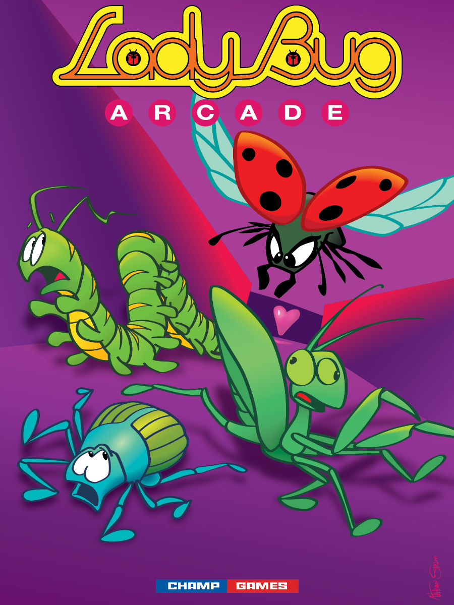 Lady Bug Arcade cover