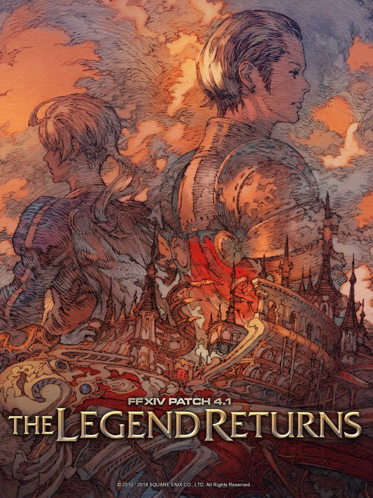 Final Fantasy XIV: The Legend Returns cover