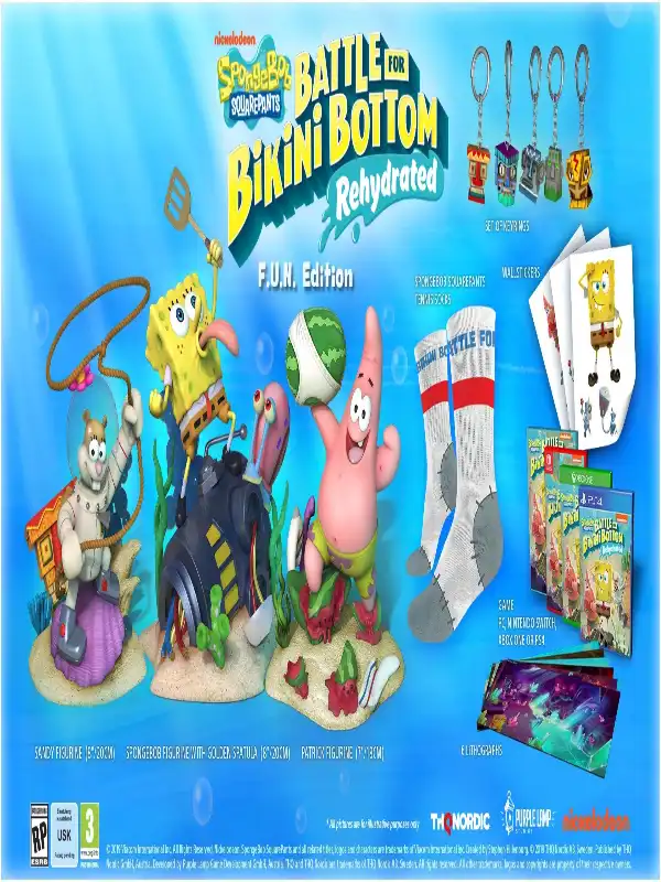 Spongebob SquarePants: Battle for Bikini Bottom - Rehydrated: F.U.N. Edition cover