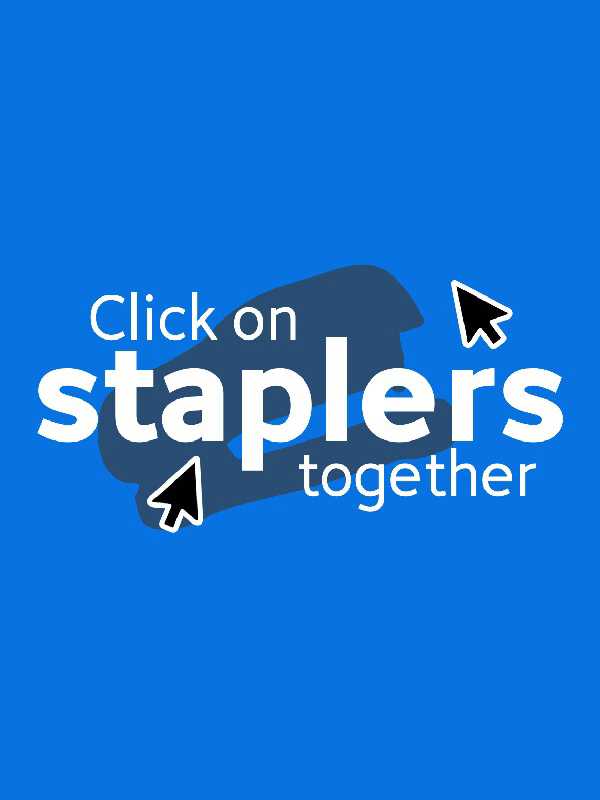 Click On Staplers Together cover