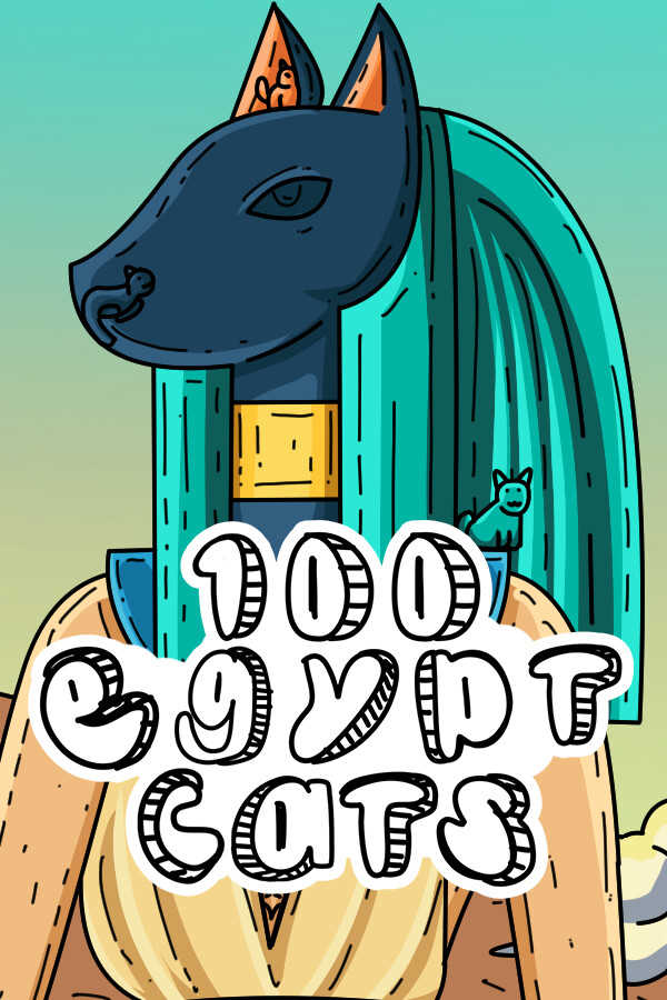 100 Egypt Cats cover