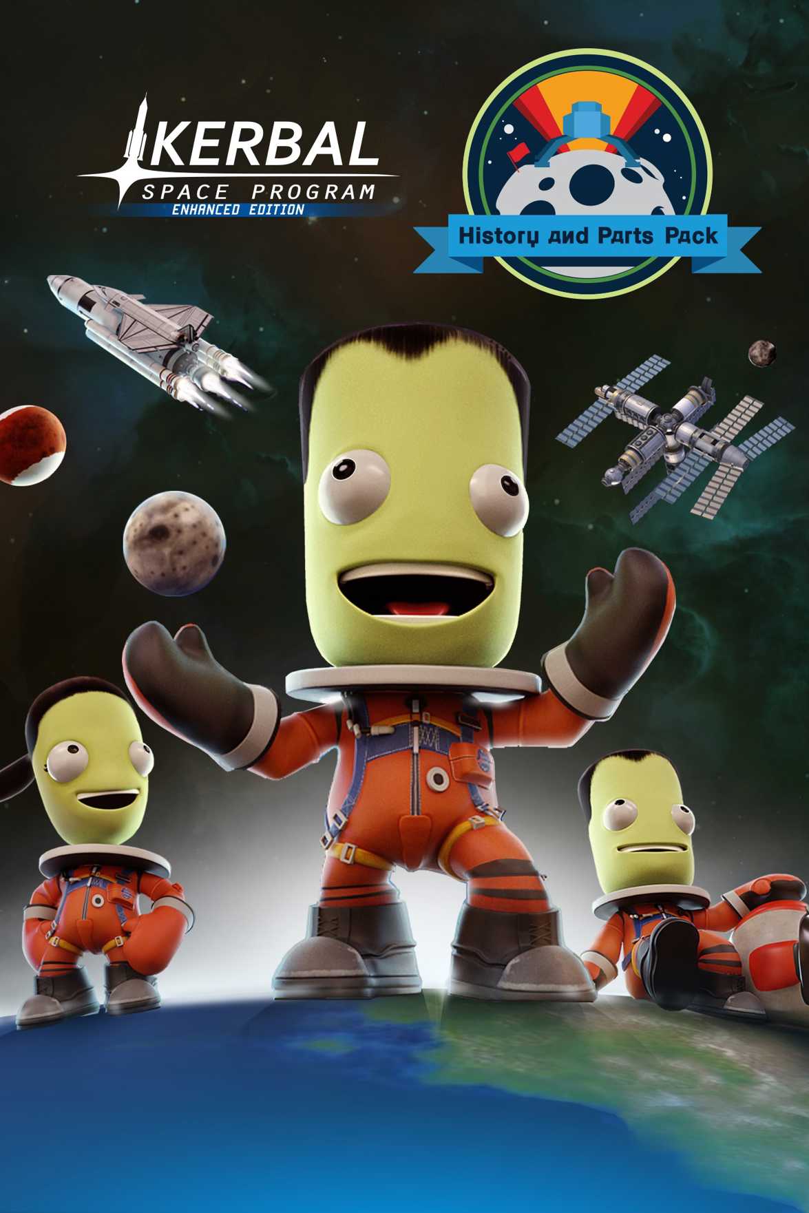 Kerbal Space Program: Enhanced Edition - History and Parts Pack cover
