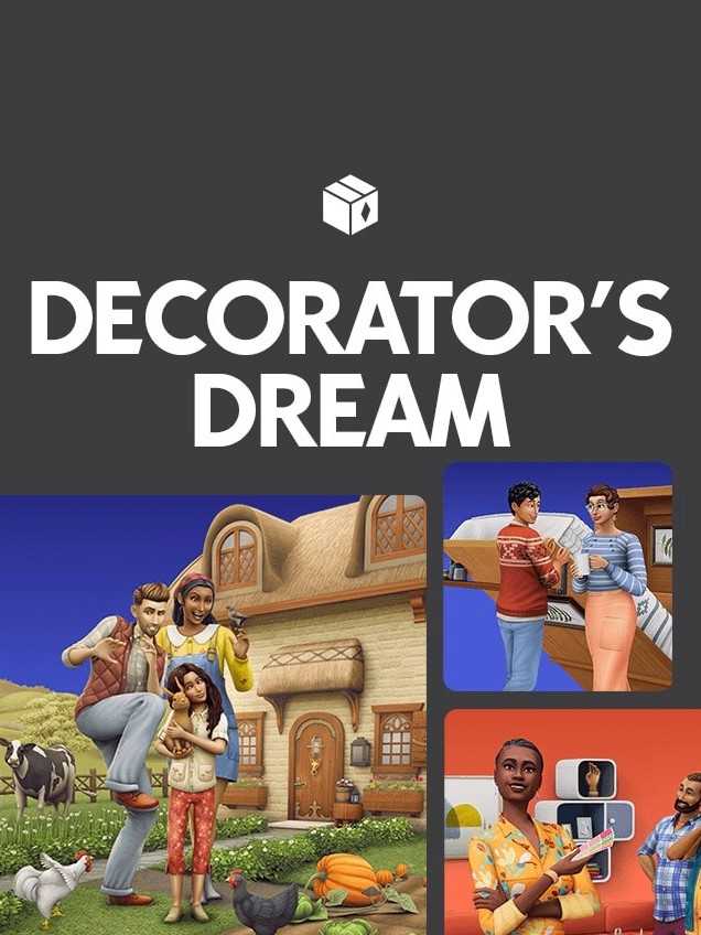 The Sims 4: Decorator's Dream Bundle cover