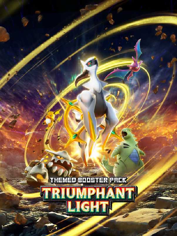 Pokémon Trading Card Game Pocket: Triumphant Light cover