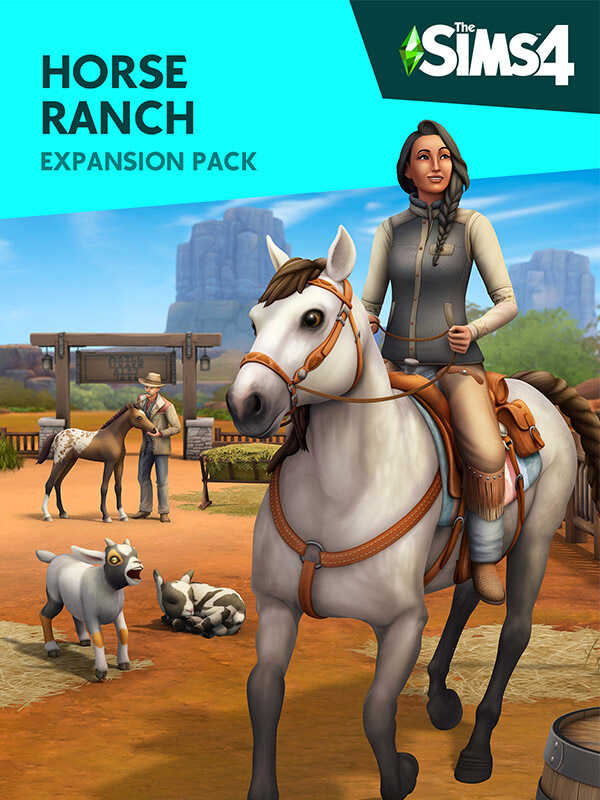 The Sims 4: Horse Ranch cover