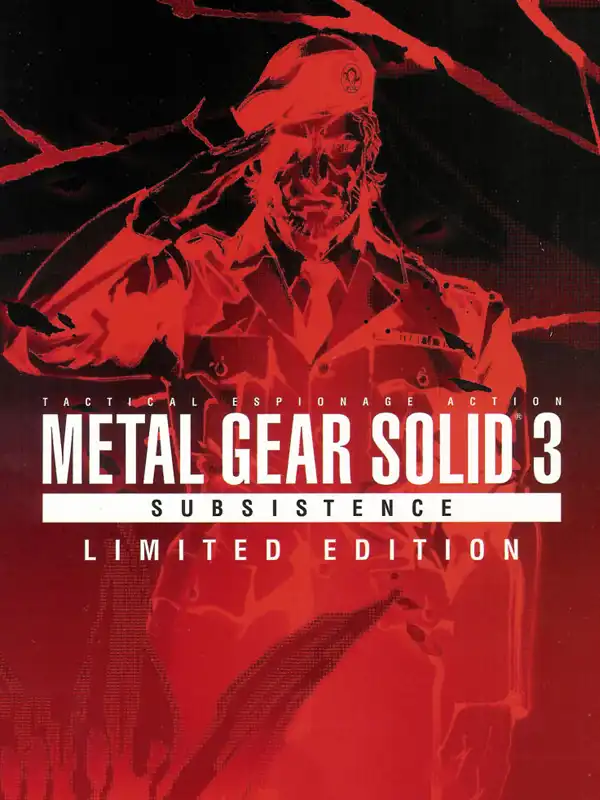 Metal Gear Solid 3: Subsistence - Limited Edition cover