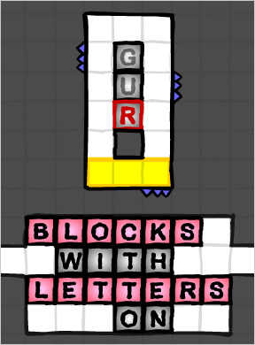 Blocks With Letters On cover