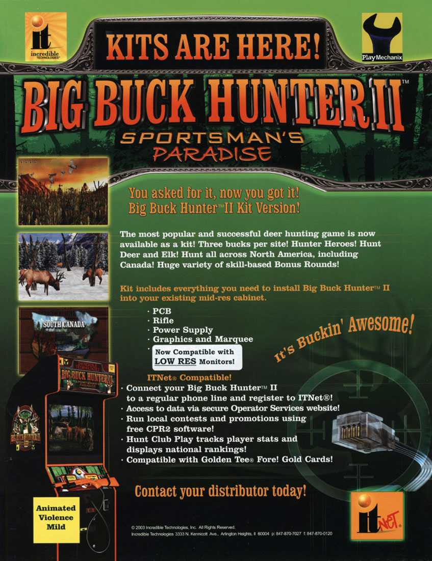Big Buck Hunter II: Sportsman's Paradise cover