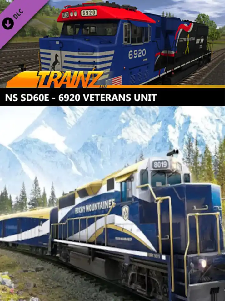 Trainz Railroad Simulator 2019: NS SD60E - 6920 Veterans Unit cover