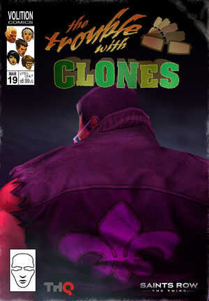 Saints Row: The Third - The Trouble with Clones cover