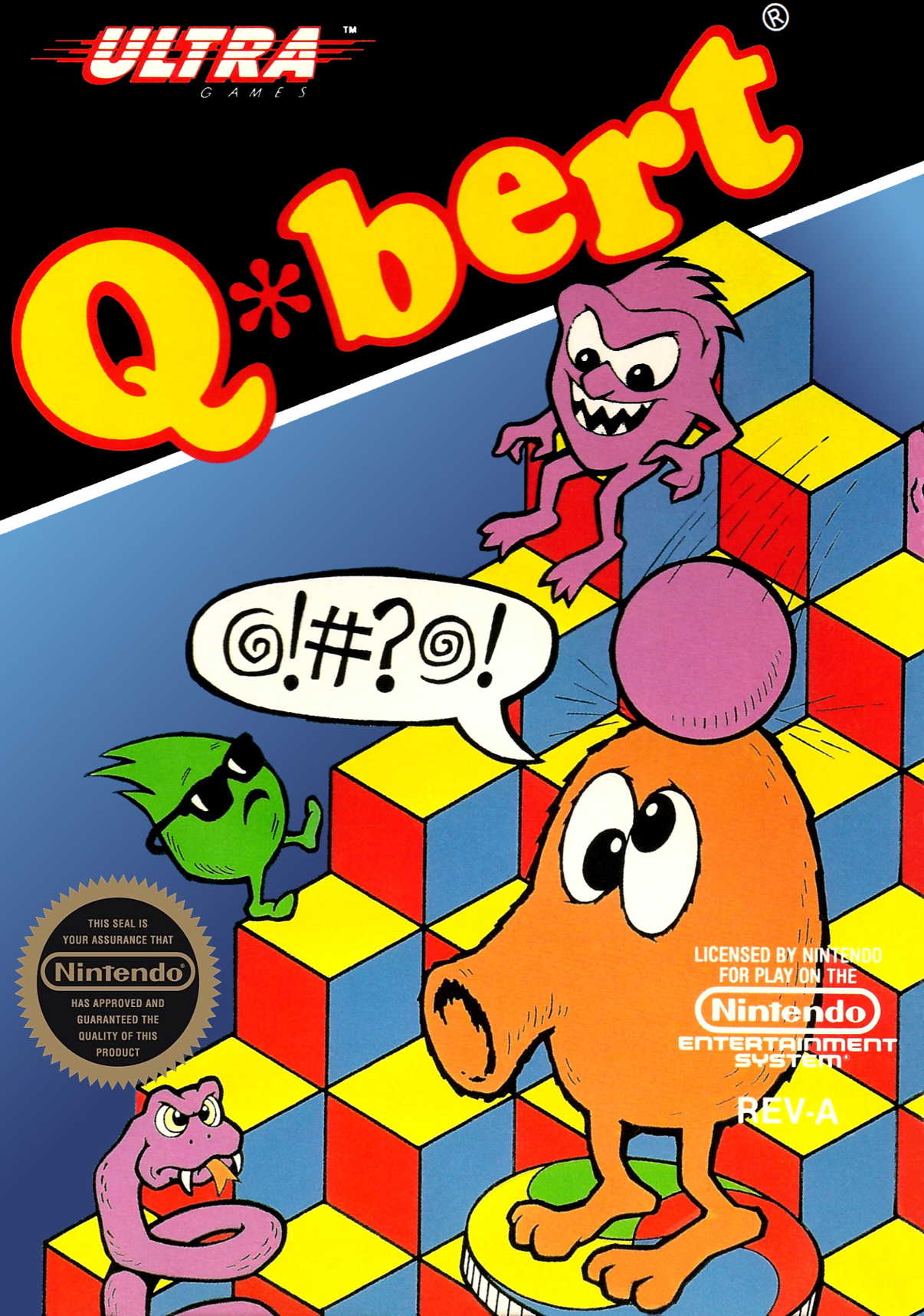 Q*Bert cover
